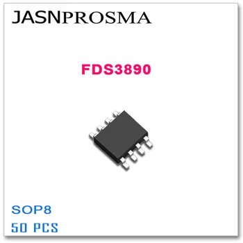 JASNPROSMA FDS3890 SOP8 50PCS 3890 80V Dual Channel Visoke kakovosti