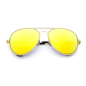 Moški Polarizirajočega sončna Očala letalstva letnik ženske Očala Klasičnih pilotni blagovno Znamko Design Retro ogledalo UV400 Vožnjo sončna očala