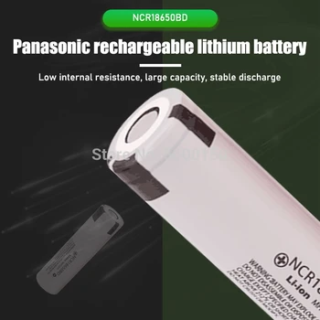 Panasonic Li-ion NCR18650BD 18650 Baterije za ponovno Polnjenje 3,7 V 3200mAh Litijeva Baterija za 3,7 v Moči Banke Svetilko, Baterije