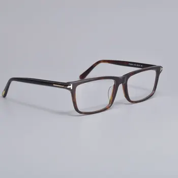Vintage Tom Človek Optična Očala Okvirji Forde Moda Acetat Ženske Branje Kratkovidnost Recept Očala TF5408 Z ohišjem