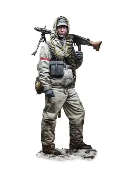 1/35 Obsega nemški Področju Pralni Strelec Miniature Svetovne Vojne Unpainted Smolo Model Kit Slika Brezplačna Dostava