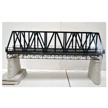 1:87 HO Merilu Železniške Scene Dekoracijo Most Omrežja Železniški Most Model za Pesek Tabela Stavbe