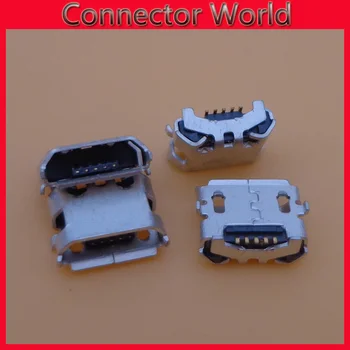10-500pcs/veliko mikro mini USB-vtičnica vtičnica polnjenje vrata Za blackberry 9360 priključek Nadomestni Del za popravilo 5pin dock plug