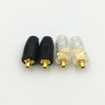 10 Par Moški-Pin Plug Jack za Shure SE215 SE535 UE900 Slušalke DIY Priključek Audio Video Kabel Adapter