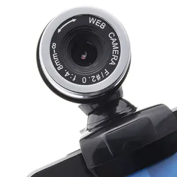 1080P USB2.0 Webcamera 360 Stopinj Digitalno Video Kamero z Mikrofonom Posnetek CMOS Slikovni za Računalnik PC Namizni Prenosni računalnik, TV Okno