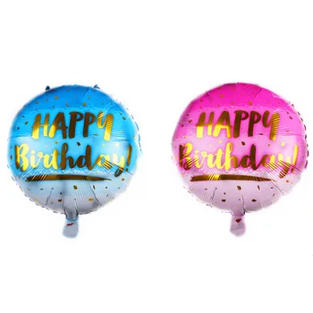 10pcs 18 inch Nov baloni. zabavaj Pismo Folijo Happy Birthday Abeceda balonom, Rojstni dan Okraski Otroci Baby Tuš kroglice