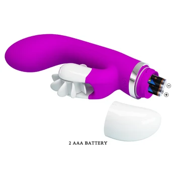 12 Hitrosti G-spot Silikonski Vibrator Oralni Seks Klitorisa Vrtenja Jezika Sex Igrača za Ženske, Orgazem Stimulator za Odrasle Parov Seks