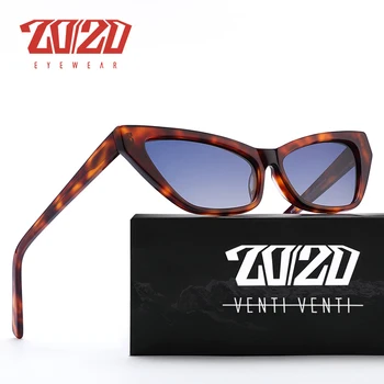 20/20 Novo Stilsko Acetat Polarizirana sončna Očala Ženske Cat Eye Glasses Trdega Materiala, blagovno Znamko, Oblikovalec AT8070
