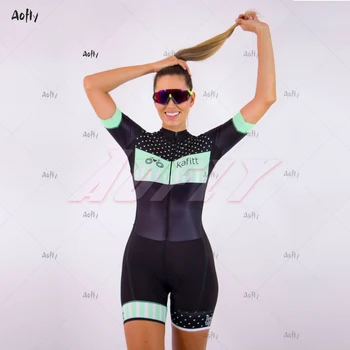 2020 Kafitt Ženske'sSkinsuit Oblačila Kolo, Kolesarski Dres Jumpsuit Roupa De Macaquinho Ciclismo Feminino dekle Triatlon 4 barve