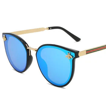 2020 luksuzni čebel Moda za ženske sončna Očala Moških Kvadratnih blagovno Znamko Design Prevelik sončna Očala Oculos Retro moški železa uv400