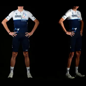 2021 Pro Team Izrael Kolesarski Dresi Nastavite Completini Vrhovi Ciclismo Kolesarske hlače z Oprsnikom Gel Hlače MTB Cestno Kolo Maillot Oblačila