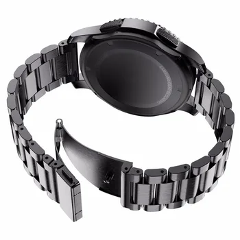 22 mm Kovinski watch band za huawei watch gt 2 e Ticwatch Pro trak za samsung galaxy watch 46mm prestavi s3 obmejni pas correa