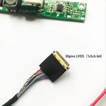 30pins LVDS(1ch,6-bit) & inverter za 13,3 palca N133IGE-L43 LCD-inverter