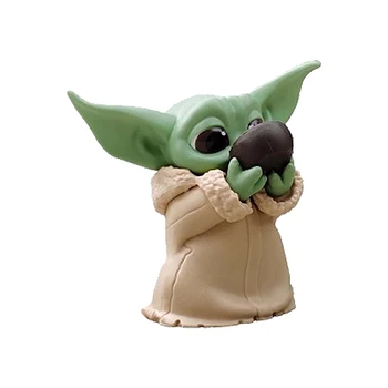 4-6cmThe Baby Yoda Akcijska Figura, Igrače Srčkan Yoda Baby Slika Dejanje Igrače Vroče Film Star Wars Yoda Številke Otroci Darila