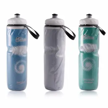 710 ml Prenosni Kolo Izolirani Steklenico Vode Športih na Prostem, Kolesarjenje, Izposoja Steklenica za Vodo