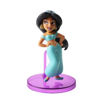 7pcs/set Princesa Številke Zlo Opica Tiger Aladdin in Njegova Lučka PVC Akcijska Figura Model Igrače za Otroke