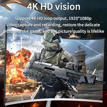 Acasis 4K Tip C do HDMI Video Capture Card 1080p Igra kapitan Kartice Diktafon Polje Naprave za Živo Pretakanje Video Snemanje