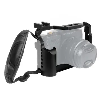 Aluminij Fotoaparat Kletko za Fujifilm XT20 Zaščitna Primeru Hladno Čevelj Gori Ploščad Stabilizator za FUJI XT30 z Roko