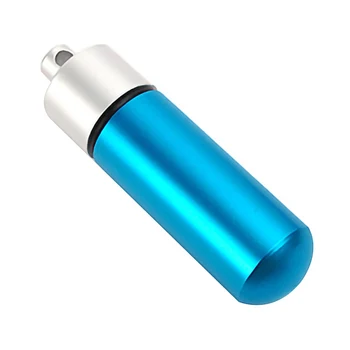 Aluminij Tabletke Imetnik Vodotesne Posode Primeru Prenosni Pečat Kapsula Posodo Steklenico Rezervoarja Na Prostem Sili Preživetje Orodja