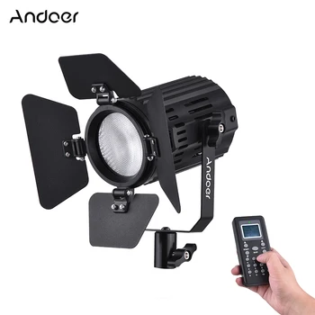 Andoer LS-60-ih letih 3200K-5600K LED Video Luč Fotografske Razsvetljavo Dvo-Barvna Temperatura Izhodne ro s koncesijo, 95+w/Bard Vrata Daljinski upravljalnik