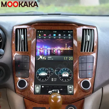 Android 9.0 4+128G Avto, GPS Navigacija za Avto DVD Predvajalnik Za Lexus RX RX300 RX330 RX350 RX400H 2003-2007 radio stereo Vodja enote za dsp