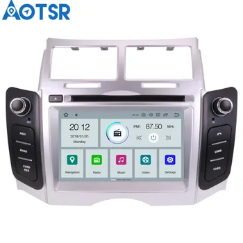 Android 9.0 8 core Avto DVD, CD player, GPS Navigacija Za Toyota Yaris 2005-2011 Multimedijski sistem 2 din radio, Auto radio Stereo