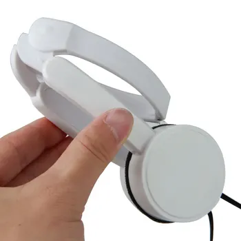 BBGear 3,5 mm Žično Zložljiva Gaming Slušalke za ComputerPC Zabava Predvajalnik Glasbe MP3, Zložljive Slušalke Žične Slušalke z Mikrofonom