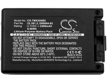 Cameron Kitajsko Baterija 2400mAh 22.381.2, D00004-02 za Teleradio TG-TXMNL, Oddajnik Tele Radio TG-TXMN