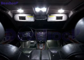 Canbus LED žarnica notranje svetlobe nad streho zemljevid dome luči Kit za Audi A3 8L 8V 8P A4 B5 B6 B7 B8, A5, A6 C5 C6 C7 A7 A8 D2 D3 TT