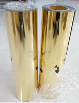 CDN-02 zlato barvo koreja kakovosti kovinskih prenos toplote vinyl za bombaža t-srajce