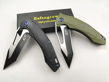 Folding nož Eafengrow EF915 D2 rezilo g10 ročaj flipper Lov/EOS/nož na Prostem/Kampiranje/utility nož zložljivo Orodje