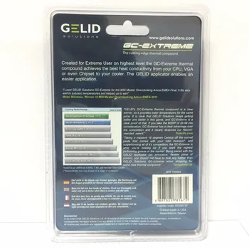 GELID GC-Extreme 3.5 g PC AMD Intel CPU hladilnika Ventilatorja Termalno Pasto prilepite spojina Procesor Hladilnik za Hlajenje Heatsink Mavca