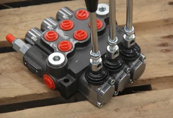 Hidravlični ročni Vrtalniki smerni nadzorni ventil 3 spool P40