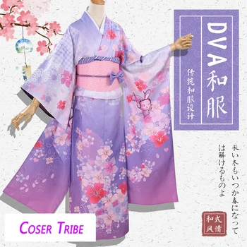 Igra POTEK DVA Japonski Kimono Novo Pomlad 3D-Tiskana Obleka, ki je Obleko Cosplay Kostum Ženske Halloween Brezplačno dostavo Novo 2018 PARK NOVA.