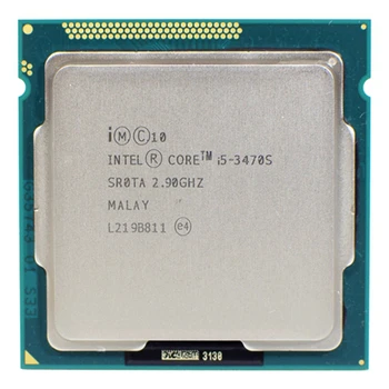 Intel Core i5-3470S 6M 65W LGA 1155 za 2,9 GHz Quad-Core CPU Procesor