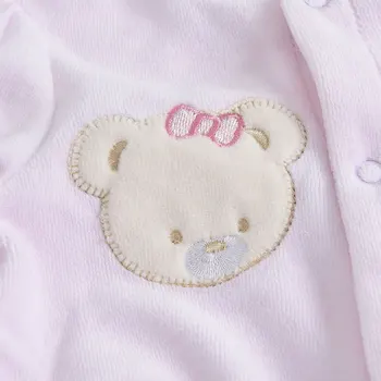 Jeseni Risanka Baby boy oblačil za pomlad newborn baby dekle jumpsuit 0-9m srčkan čistega bombaža Dolg Rokav otroci plezanje pižamo 2020