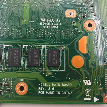 KEFU X540LJ Matično ploščo Za ASUS X540L F540L X540LJ X540L Prenosni računalnik z Matično ploščo 4G-RAM I3-4005U GT920M Test pred dostava