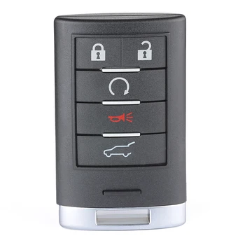 KEYECU 315MHz NBG009768T brez ključa Smart Remote, Tipke 4+1 5 Gumb za Daljinsko Ključni Fob za Cadillac SRX 2010-ATS XTS 2013-