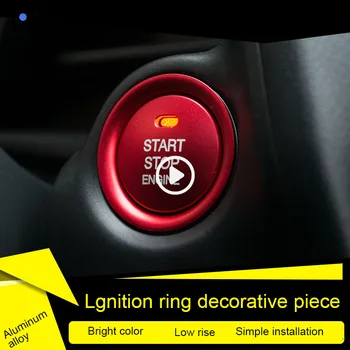 LQY avto nalepke notranje opreme boot ring spremembe okras za mazda 2 3 5 6 cx-5 cx-7 cx3