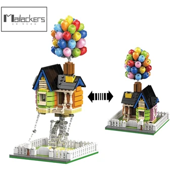 Mailackers Ustvarjalca Strokovnjak Za Arhitekturo, Ki Plujejo Pod Balon, Hiša Tensegrity Skulpture Modularno Gradnjo Blokov, Stvarnika Hiša Igrača Darilo