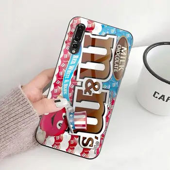 M&M ' s Čokolado Nutella Steklenico paket Telefon Primeru Kaljeno Steklo Za Huawei P30 P20 P10 lite čast, 7A, 8 X 9 10 mate 20 Pro
