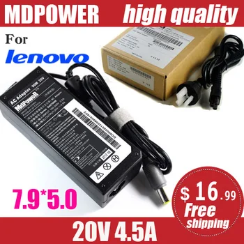 MDPOWER Za LENOVO ThinkPad T420i T420s T430 T430i T430i Notebook laptop napajanje napajanje AC adapter za polnilnik, kabel 20V 4.5 A