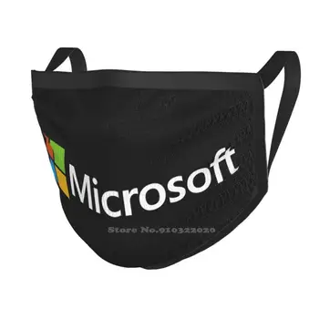 Microsoft Windows Usta Masko Za Obraz Maske Microsoft Sinje Logotip Tech Podjetja, Urad Za Tehnologijo Windows Bill Gates Word, Excel