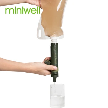 Miniwell prenosne vode fitler priročno vojaške presežek vode flitration