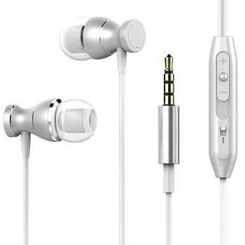 Moda za Nokia X2 Bass sistem Stereo Slušalke Nokia X2 Dual SIM Čepkov Slušalke Z Mikrofonom Slušalke fone de ouvido Slušalke