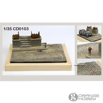 OHS JNModel CD0103 1/35 Svetovne Vojne Street Corner Skupščine Miniature Pribor Model Gradnjo Kompleti oh