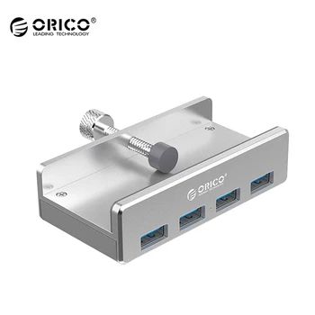 ORICO Aluminija MH4PU 4 Ports USB 3.0 HUB Visoko Prikaz Hitrosti Splitter Adapter Središče Za Prenosni RAČUNALNIK Pribor za Računalnik