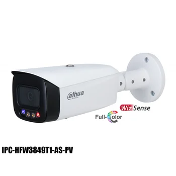 Original Dahua 4K IP Kamero IPC-HFW3849T1-KOT-PV 8MP barvno Aktivnega Odvračanja Fiksno-osrednja Bullet WizSense Omrežna Kamera