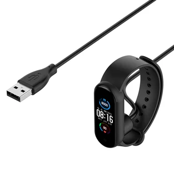 Original Pametno Gledati Kabel Smartwatch napajalni Kabel za Xiaomi Miband 5 Mi Pasu 5 50 cm USB Magnetni Pametne Ure Polnilnik