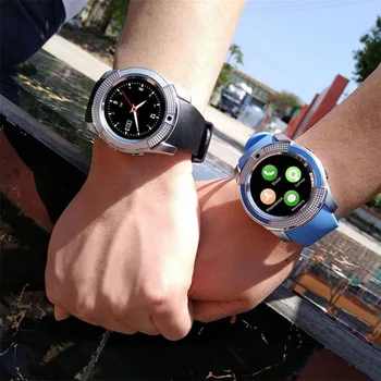 Pametno Gledati Bluetooth Smartwatch Zaslon na Dotik Zapestje Gledati s Kamero/Reže za Kartico SIM Pametno Gledati Združljiv s Samsung Androidm